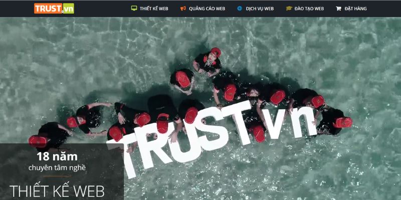 Trust.vn - Công ty thiết kế website đáng tin cậy