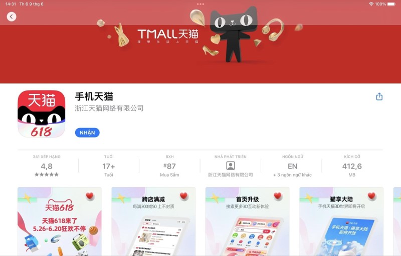 lợi ích khi mua hàng tmall