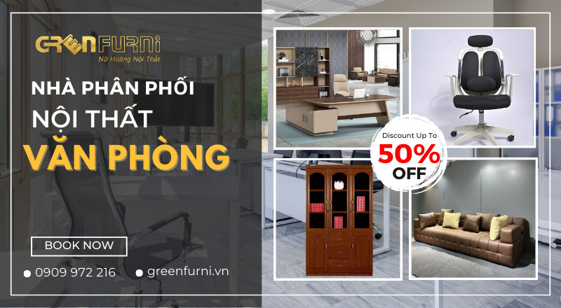 Nội thất văn phòng nhập khẩu TPHCM GreenFurni