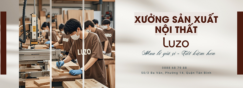 Xưởng sản xuất nội thất văn phòng Luzo Home