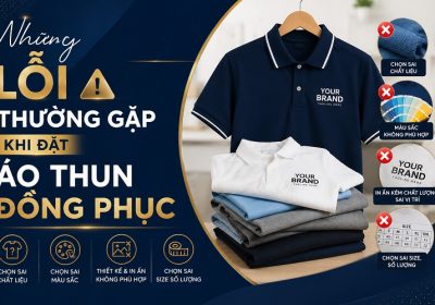 Những Lỗi Thường Gặp Khi Đặt Áo Thun Đồng Phục Và Cách Khắc Phục