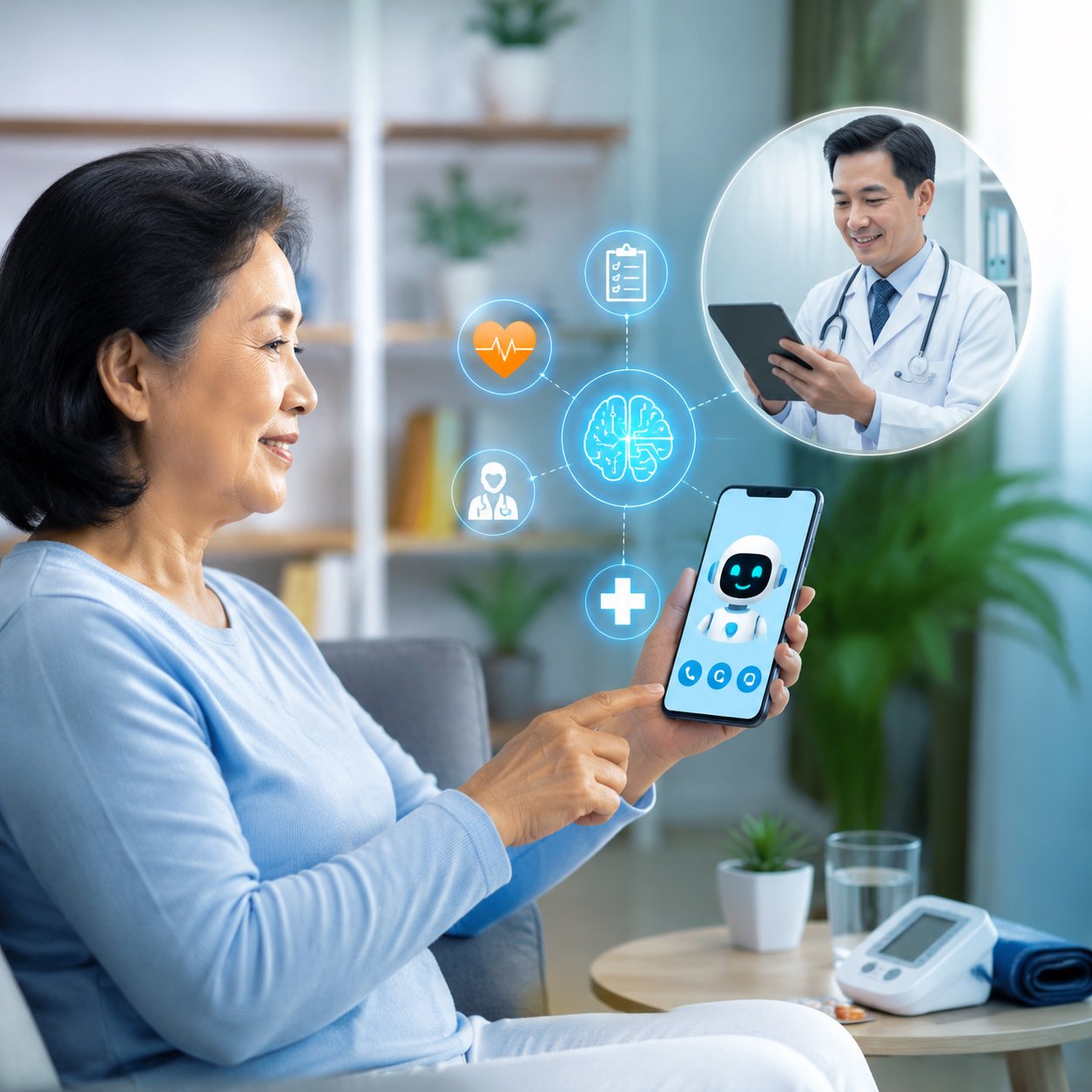 AI giúp bệnh nhân mạn tính an tâm hơn ra sao?